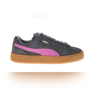 Puma Suede Classic Sneakers in Gray and Pink